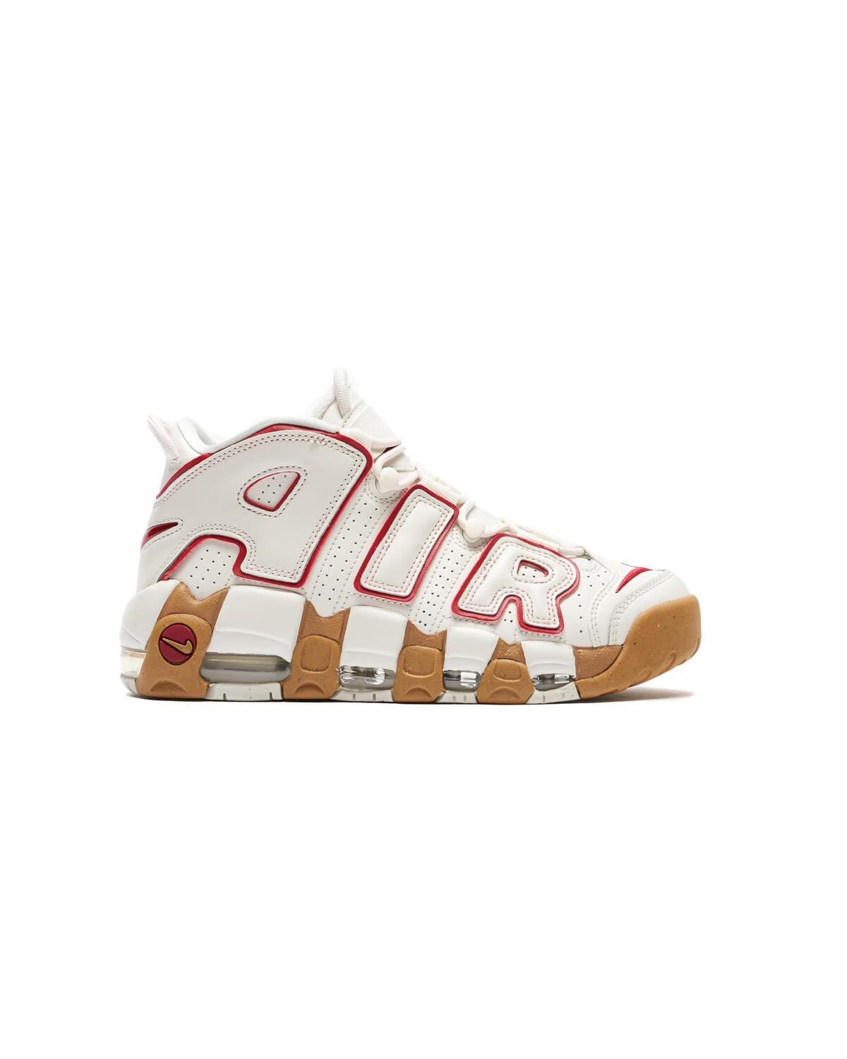 Nike More Uptempo White Red-Gum