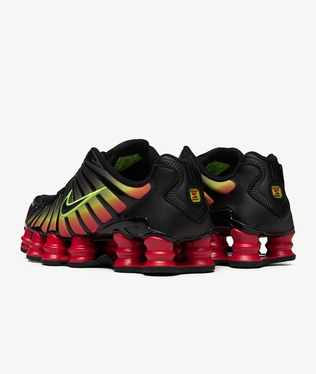 Nike Shox TL "Black Volt Fire Red"