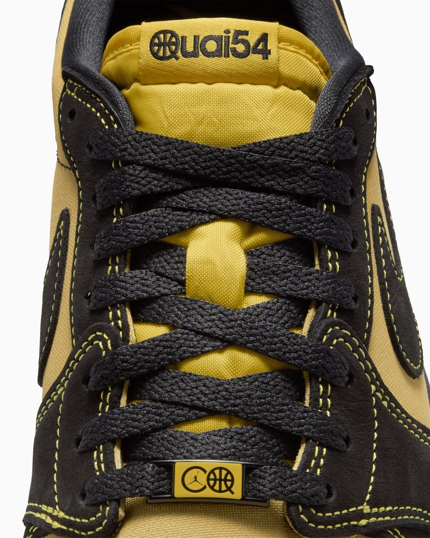 Air Jordan 1 Retro Low OG x Quai 54 "Tour Yellow"