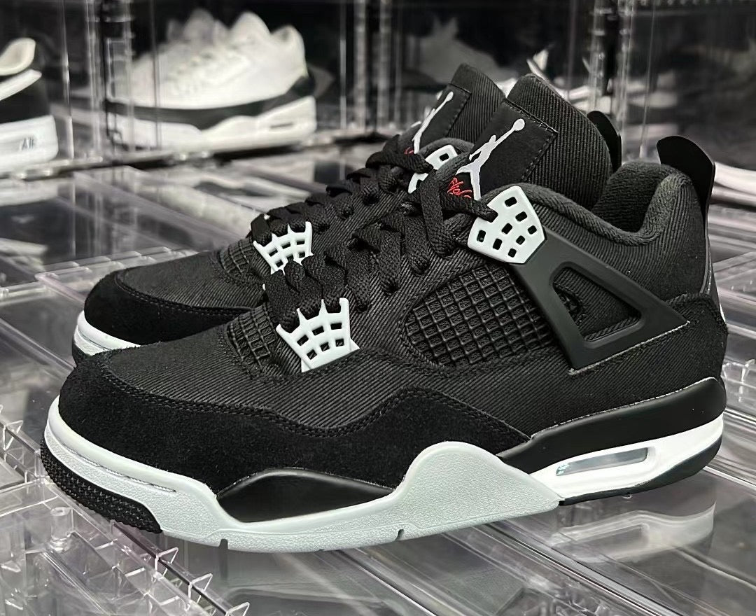 Air Jordan 4 "Black Canvas"