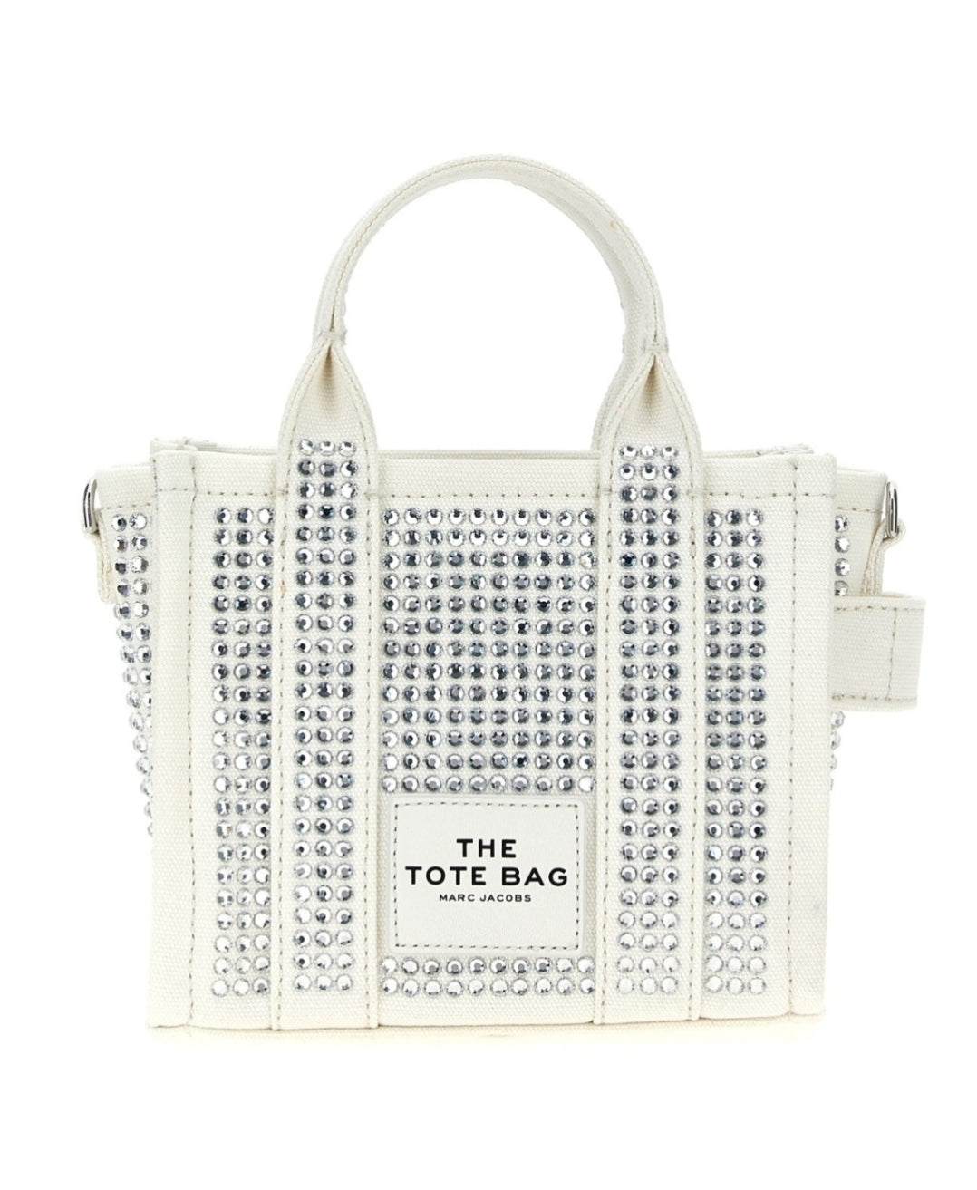 Marc Jacobs "The Crystal Canvas Crossbody Tote" bag