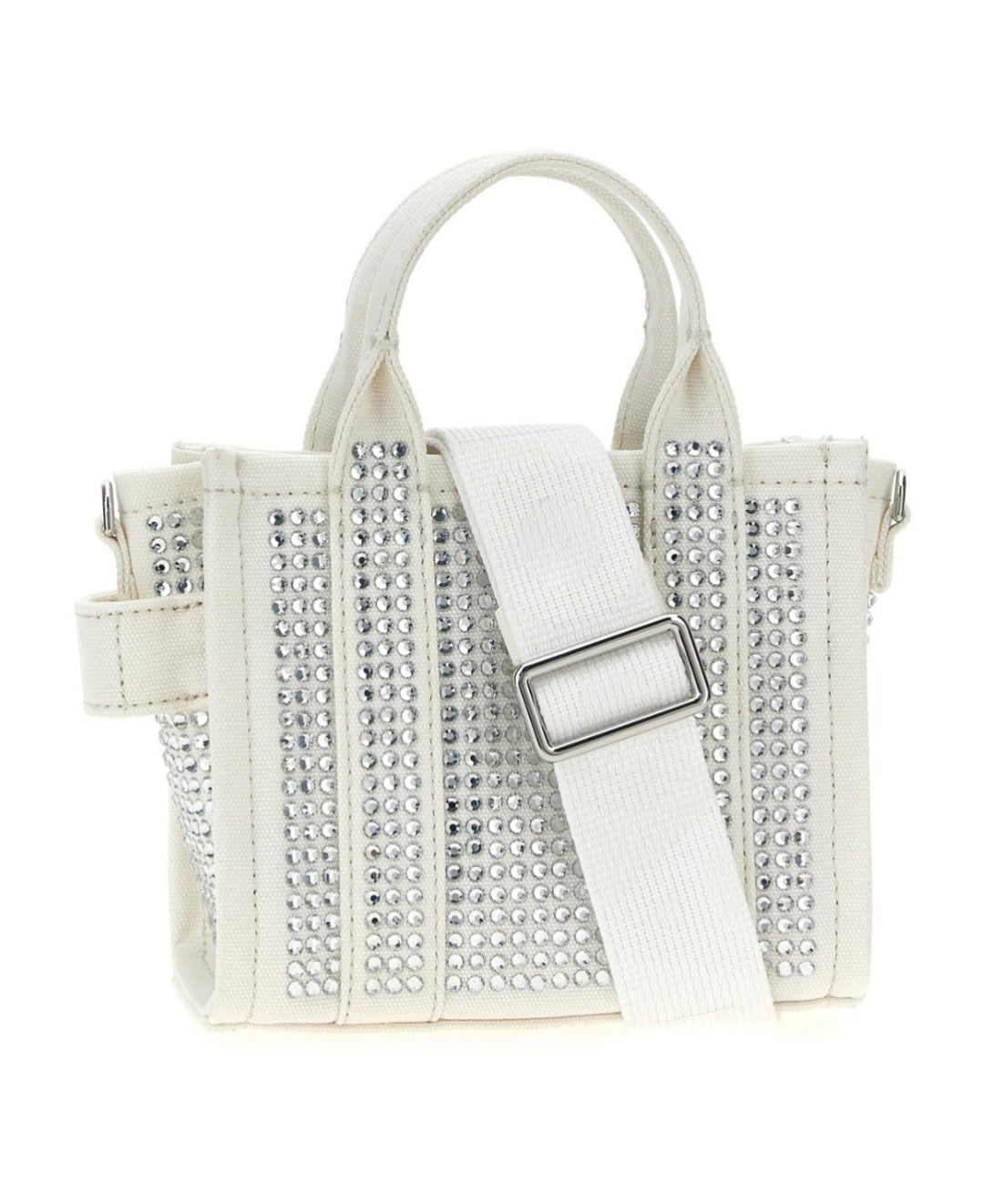 Marc Jacobs "The Crystal Canvas Crossbody Tote" bag
