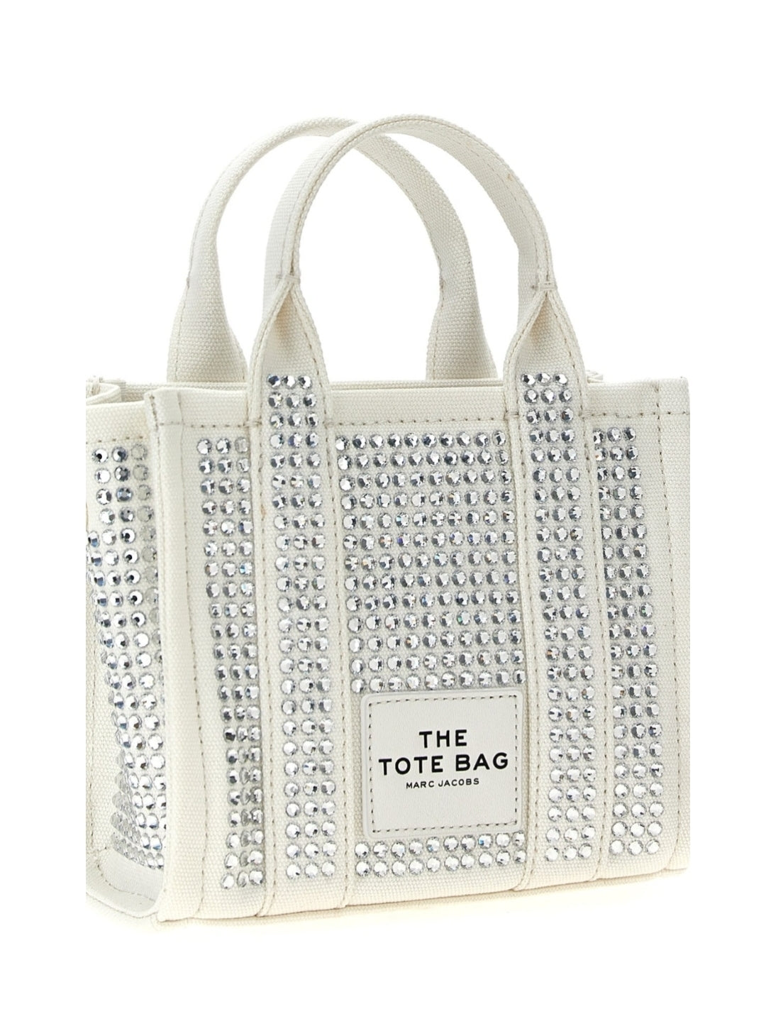 Marc Jacobs "The Crystal Canvas Crossbody Tote" bag