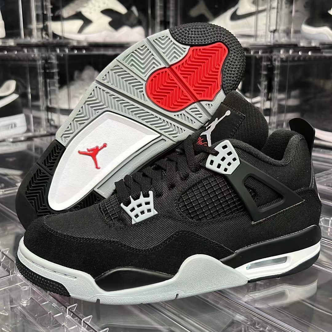 Air Jordan 4 "Black Canvas"