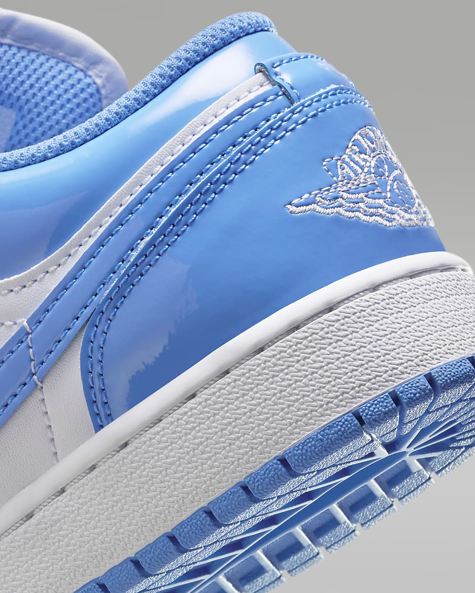 Air Jordan 1 Low "Legend Blue Patent"