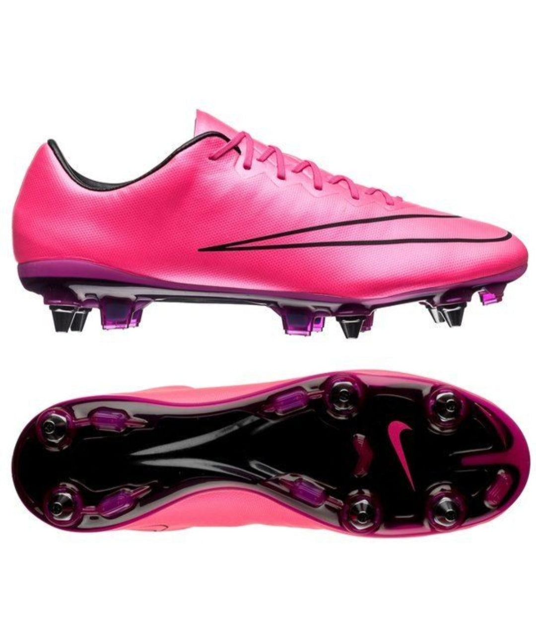 Nike Mercurial Vapor X SG-PRO Υπερροζ/Μαύρο