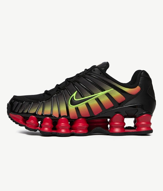 Nike Shox TL "Black Volt Fire Red"