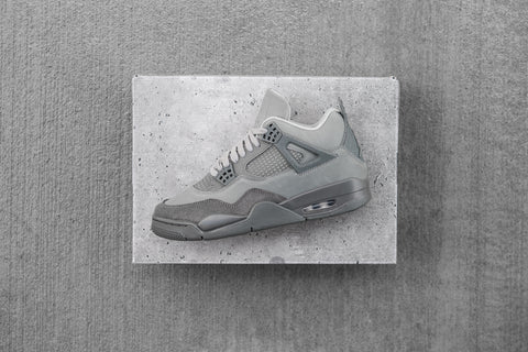 Air Jordan 4 "Wet Cement"