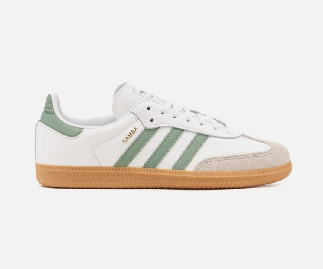 Adidas Samba "White Silver Green"
