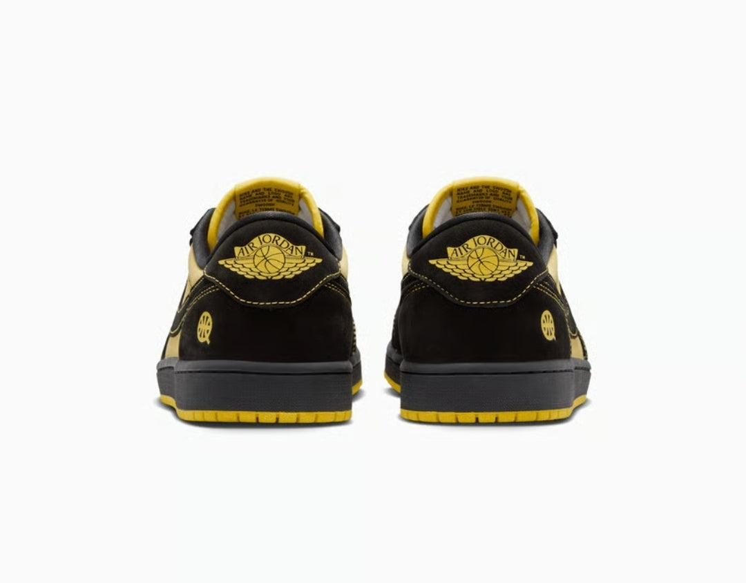 Air Jordan 1 Retro Low OG x Quai 54 "Tour Yellow"