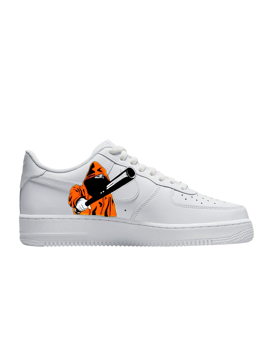 Προσαρμοσμένο "Apoel Hools" Nike Air Force 1