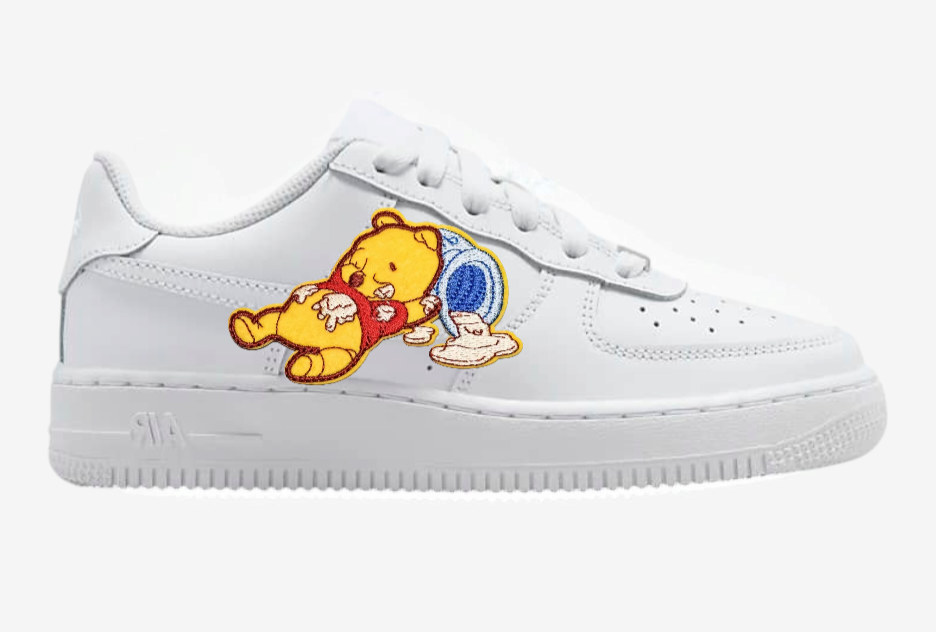 Nike AF1 Customized "Winni the Pooh"