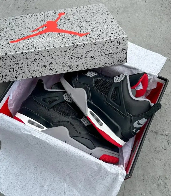 Air Jordan 4 Bred Reimagined