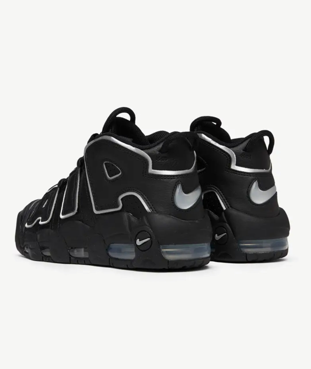 Nike Air More Uptempo "Black Silver"