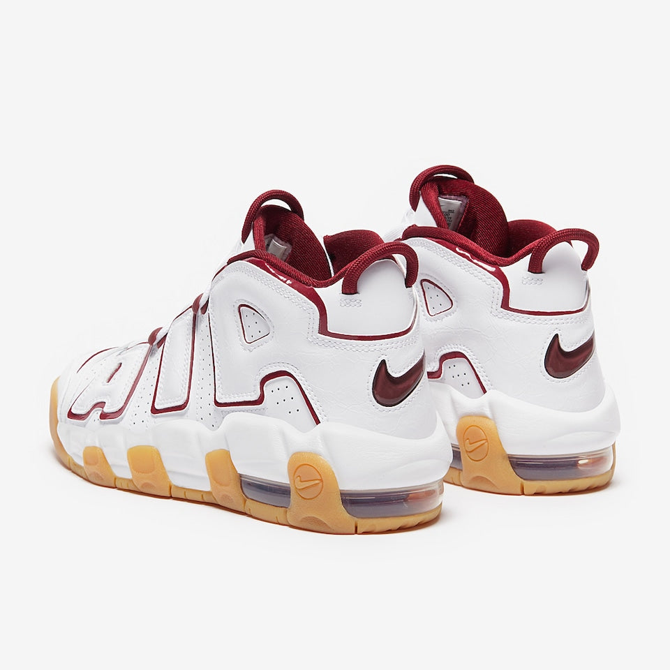 Nike More Uptempo "White Team Red Gum"