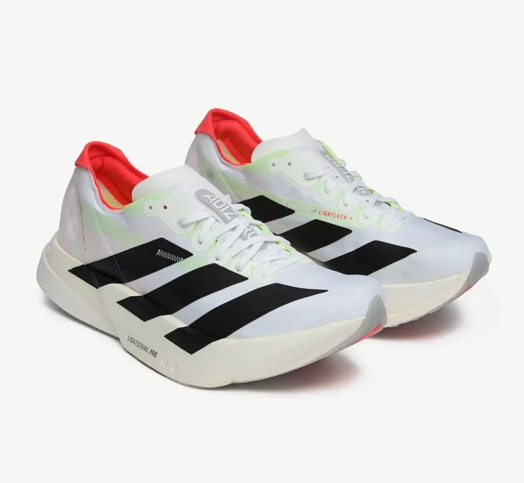 Adidas Adizero Adios Pro 4 "White Black Silver"
