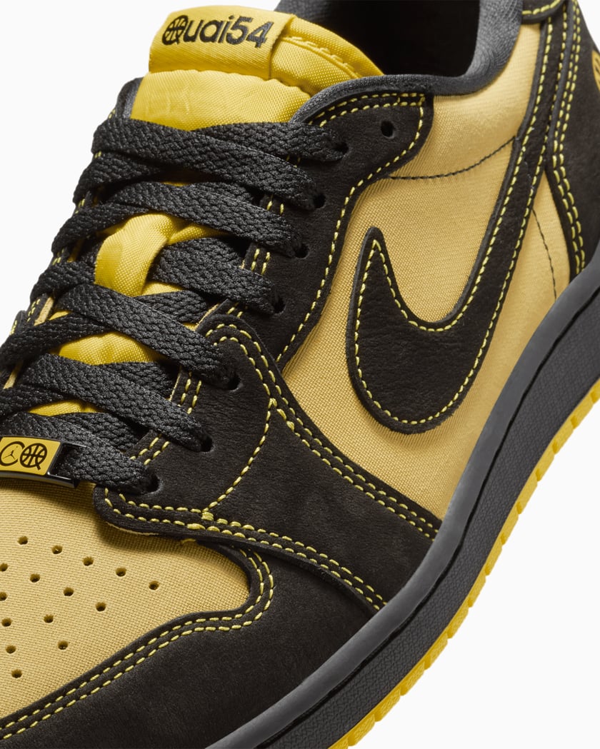 Air Jordan 1 Retro Low OG x Quai 54 "Tour Yellow"