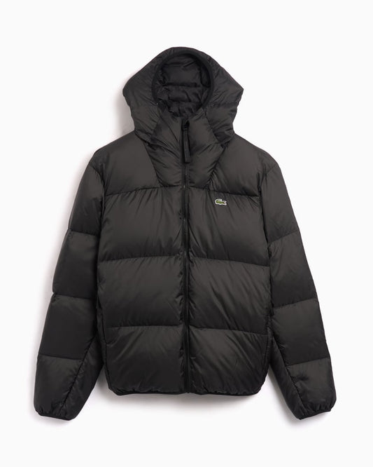 Lacoste Men's Short Hooded Puffed Jacket