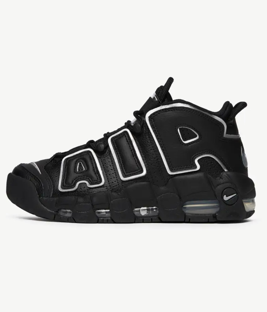 Nike Air More Uptempo "Black Silver"