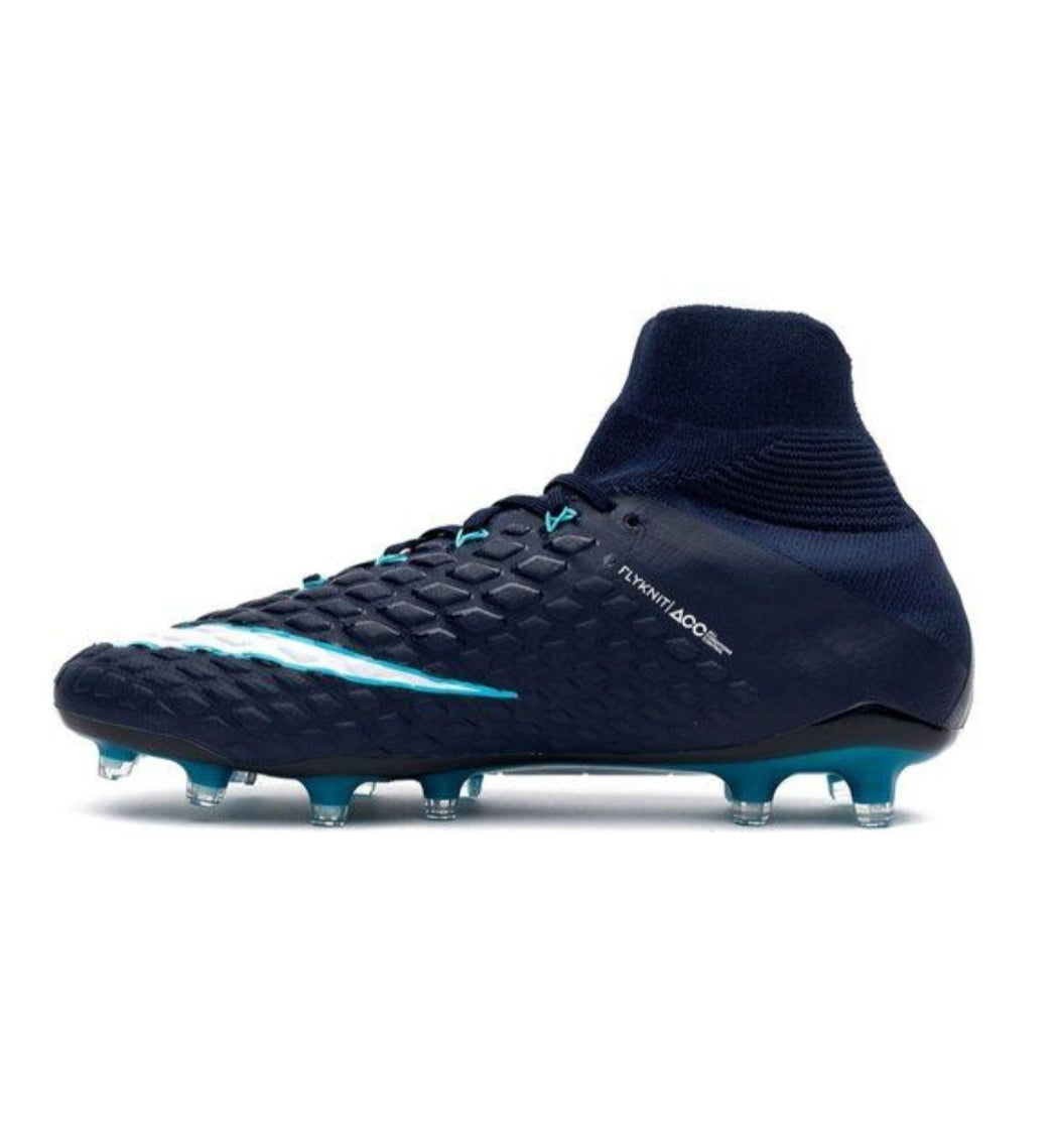 Nike Hypervenom Phantom 3 DF FG Ice - Obsidian/White/Gamma Blue