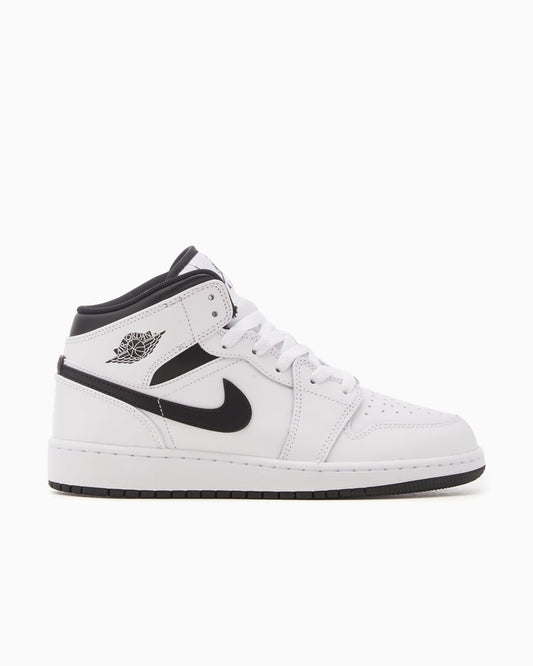 Air Jordan 1 Mid White-Black