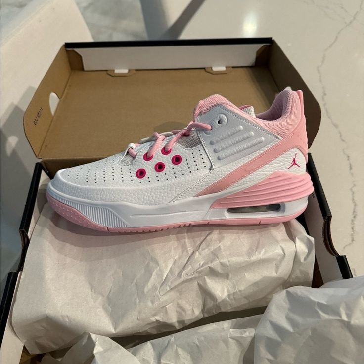 Jordan Max Aura 5 "White Fierce Pink"