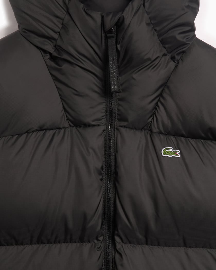 Lacoste Men's Short Hooded Puffed Jacket