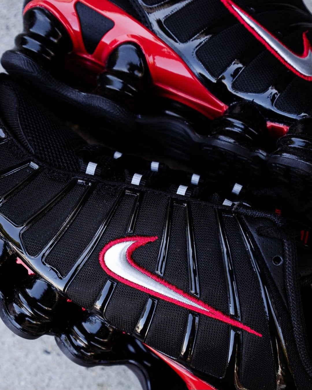 Nike Shox TL "Black Red"