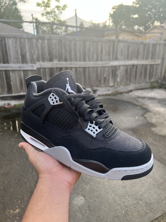 Air Jordan 4 "Black Canvas"