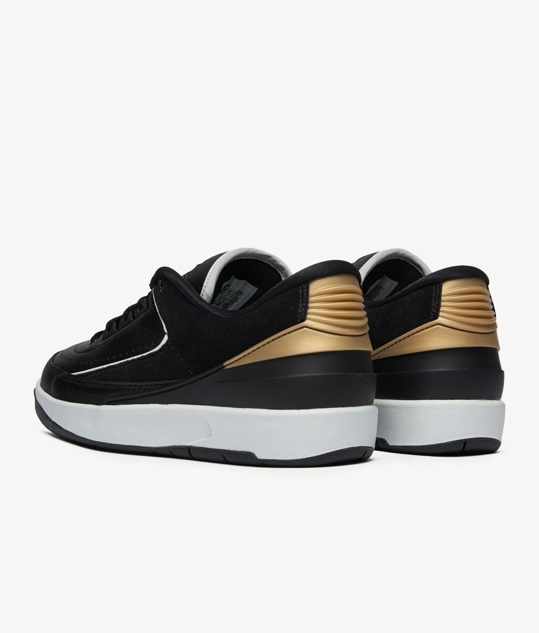 Air Jordan 2 Retro Low "Black Metallic Gold"