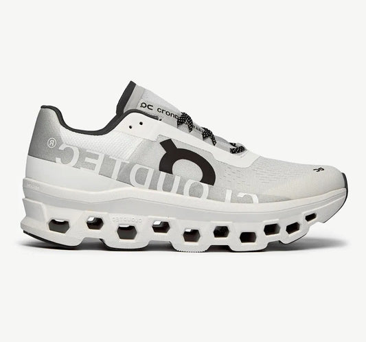 On Cloudmonster "All White"