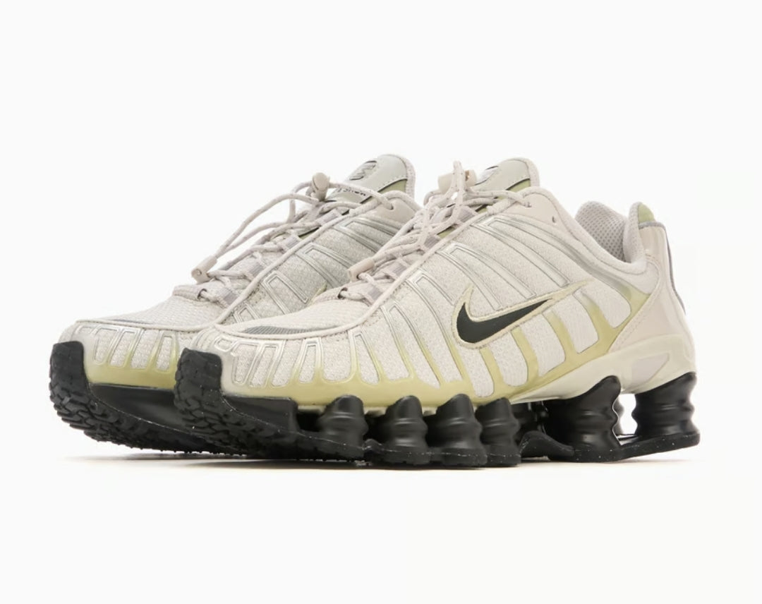 Nike Shox TL "Light Bone Olive Aura"