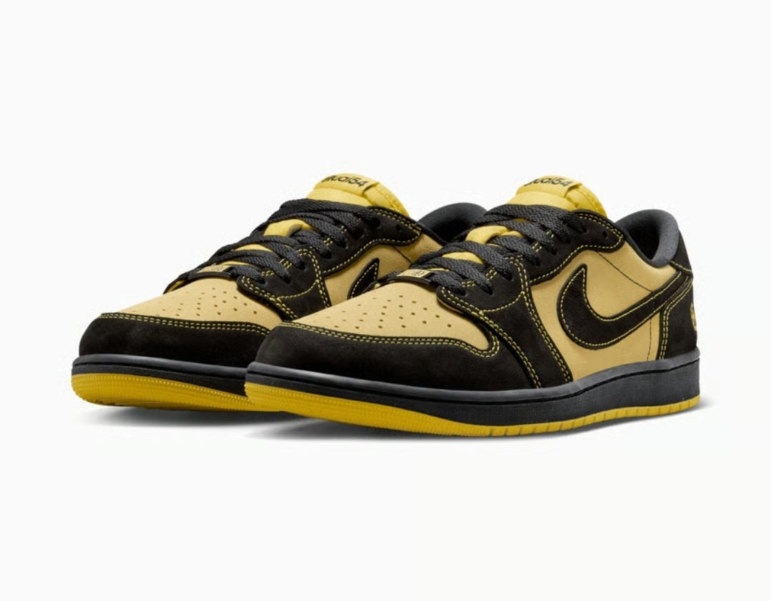 Air Jordan 1 Retro Low OG x Quai 54 "Tour Yellow"