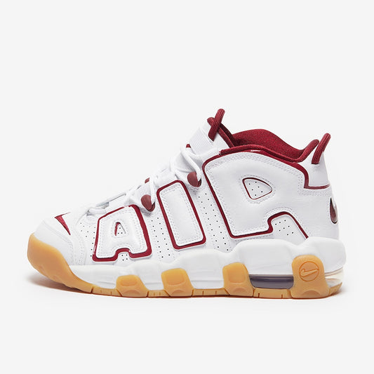 Nike More Uptempo "White Team Red Gum"