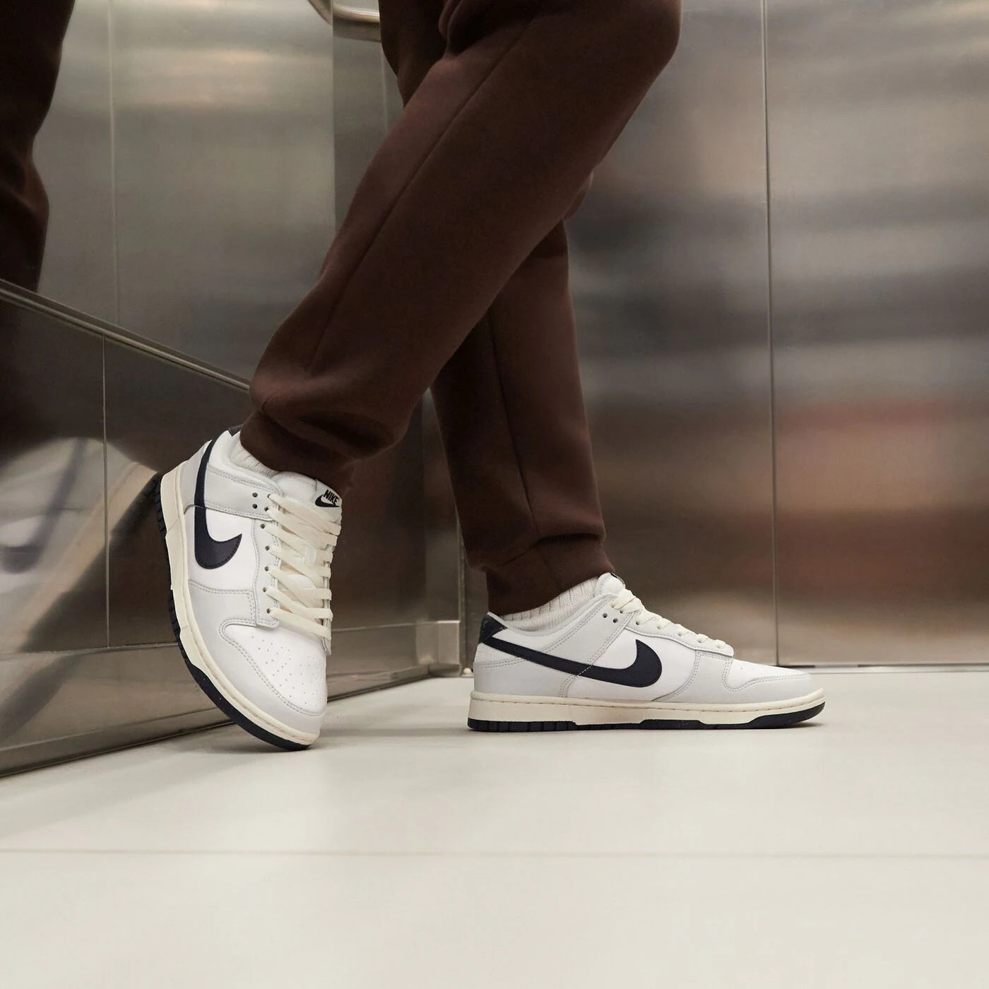 Nike Dunk Low Next Nature "Photon Dust/Obsidian White"