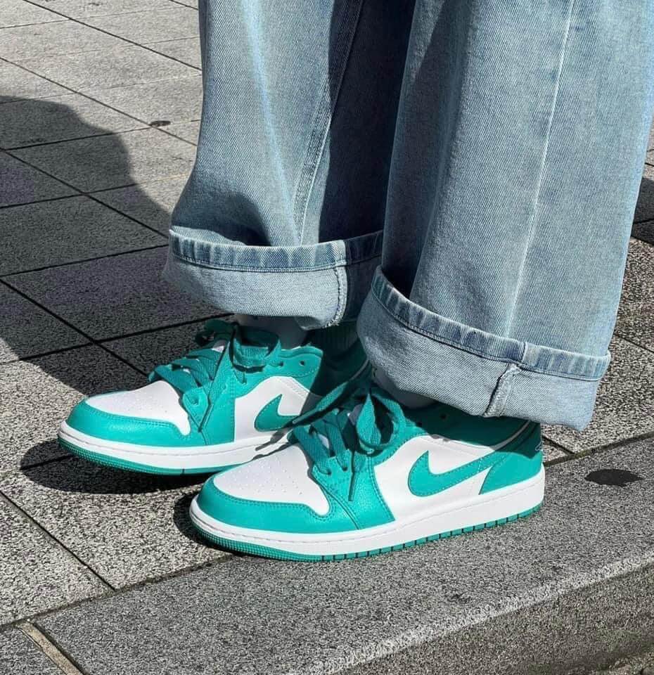 Air jordan 1 low hot sale turquoise