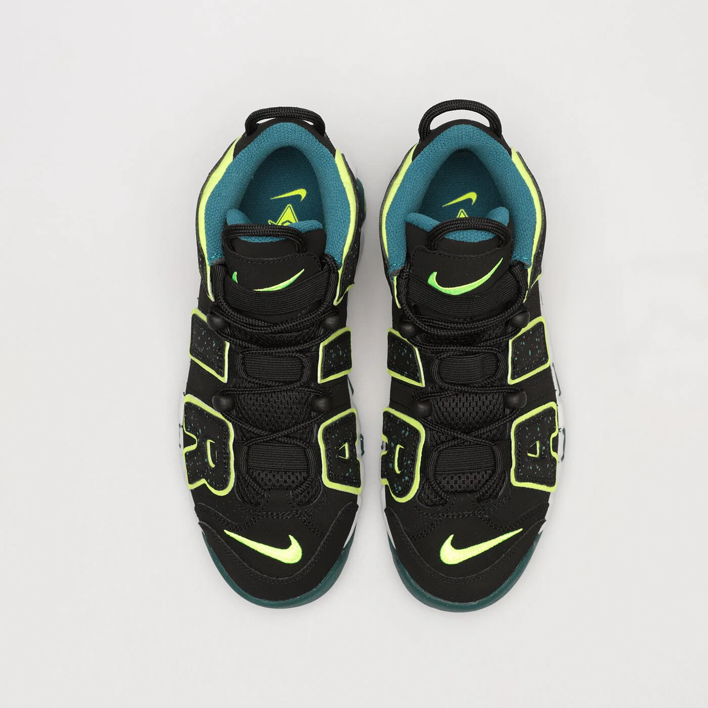 Nike Air More Uptempo "Black Geode Teal"