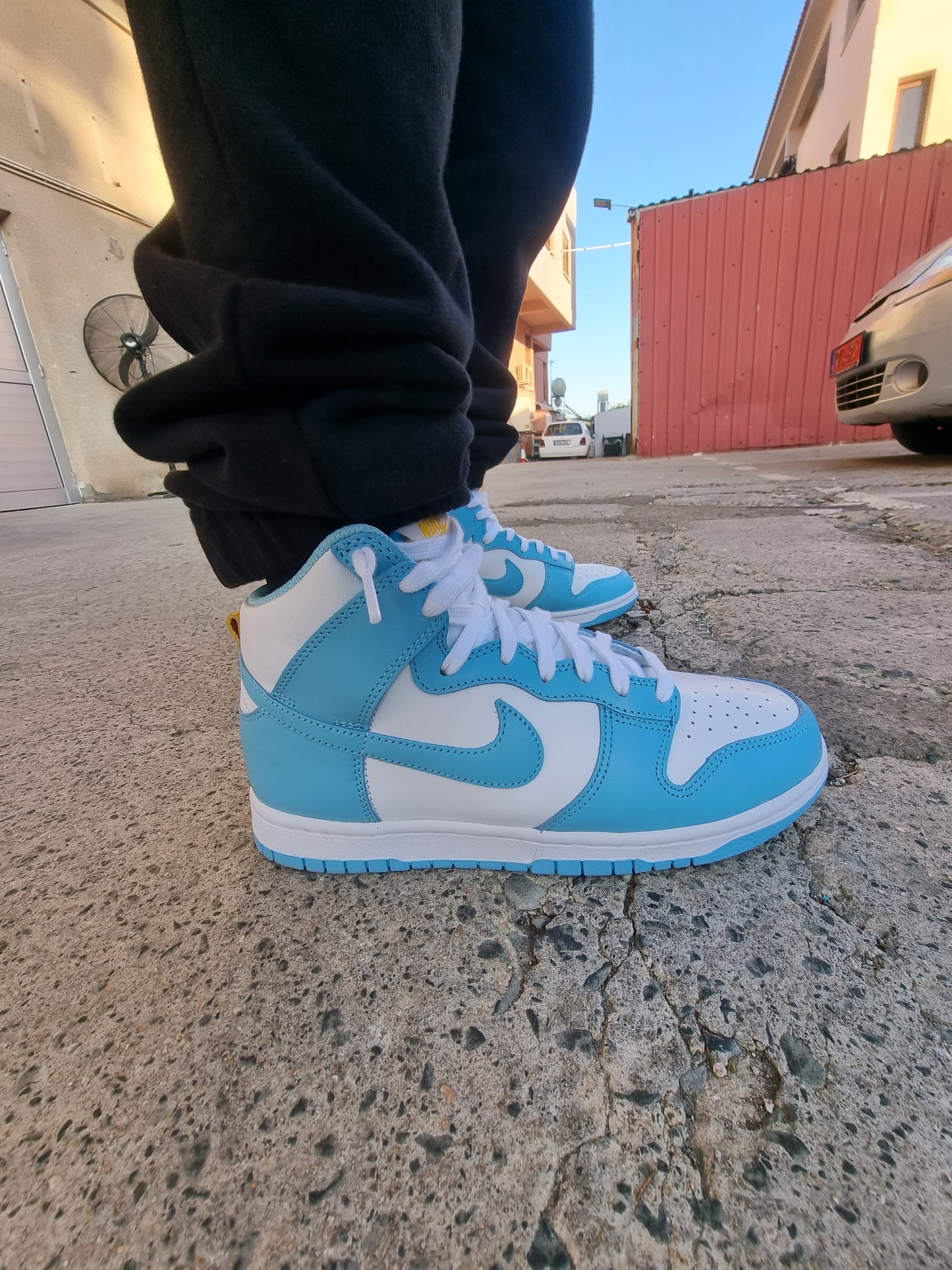 Nike Dunk High «Blue Chill»