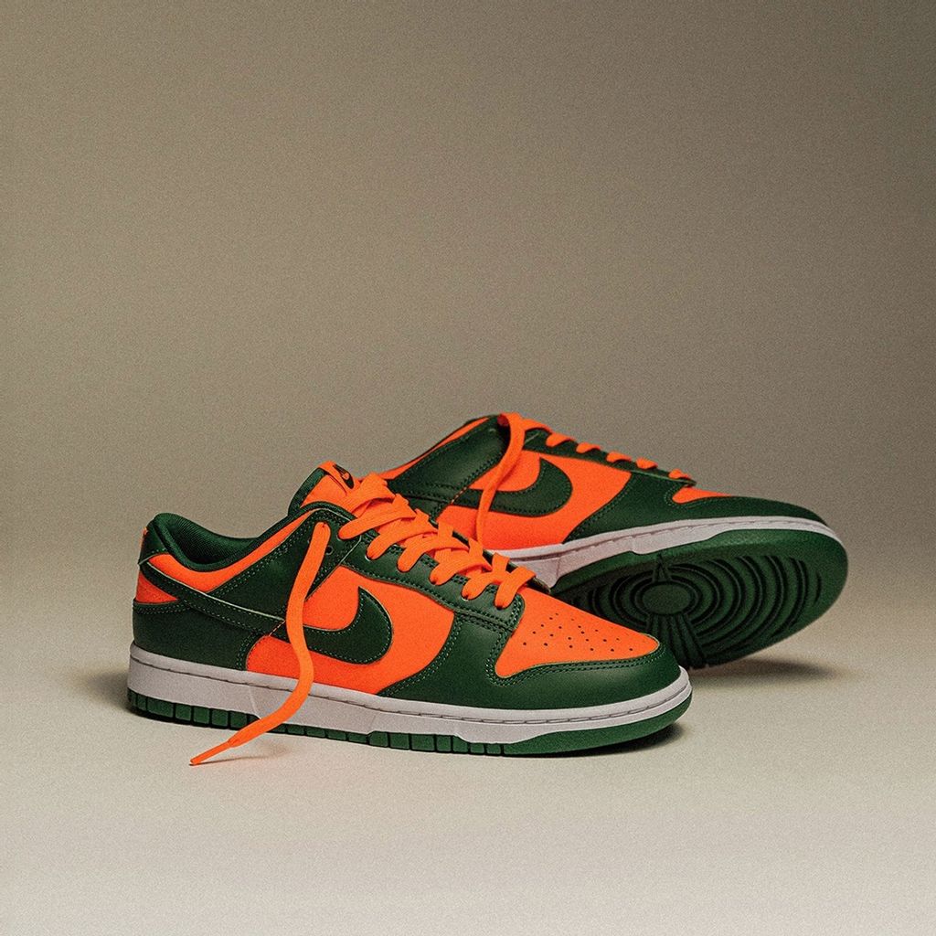 Nike Dunk Low  'Miami Hurricanes'