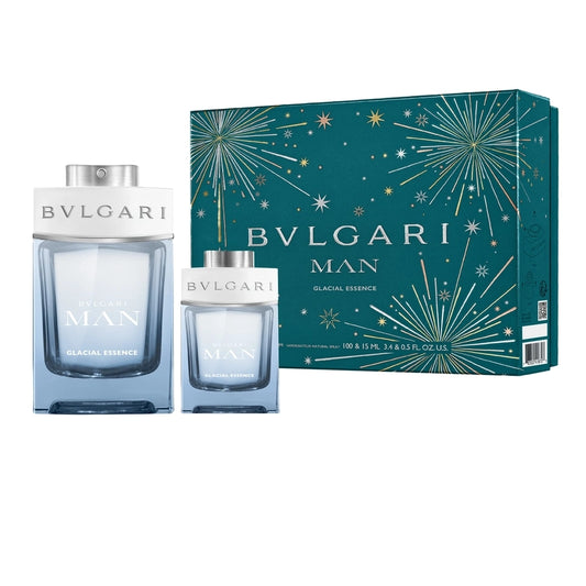 Bvlgari Man Glacial Essence Eau De Parfum Set