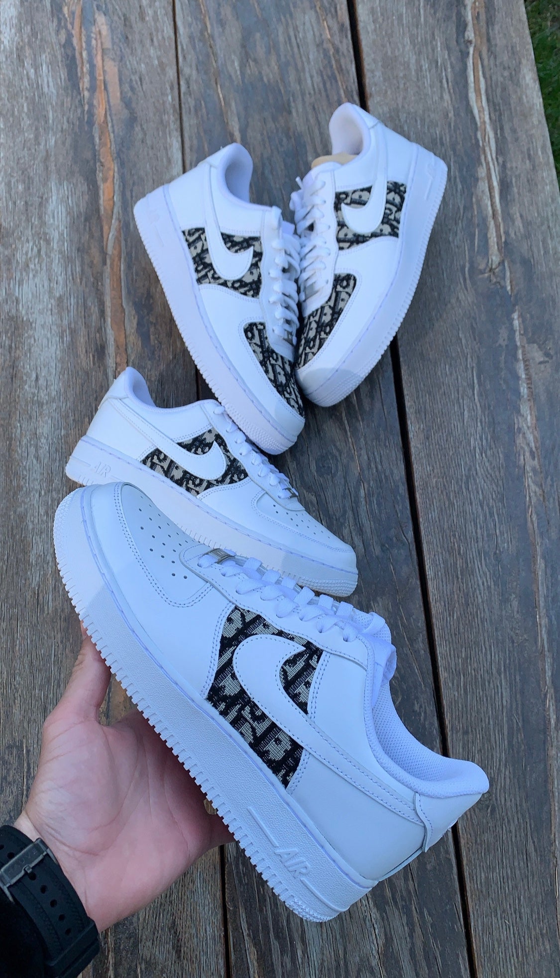 Nike Air Force 1 custom DD "Sides"