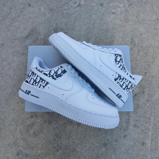Nike Air Force 1 custom paint Dior