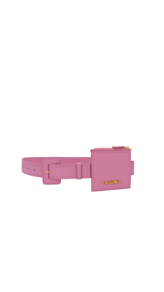 Jacquemus Pink  'La Ceinture Carrée' Belt