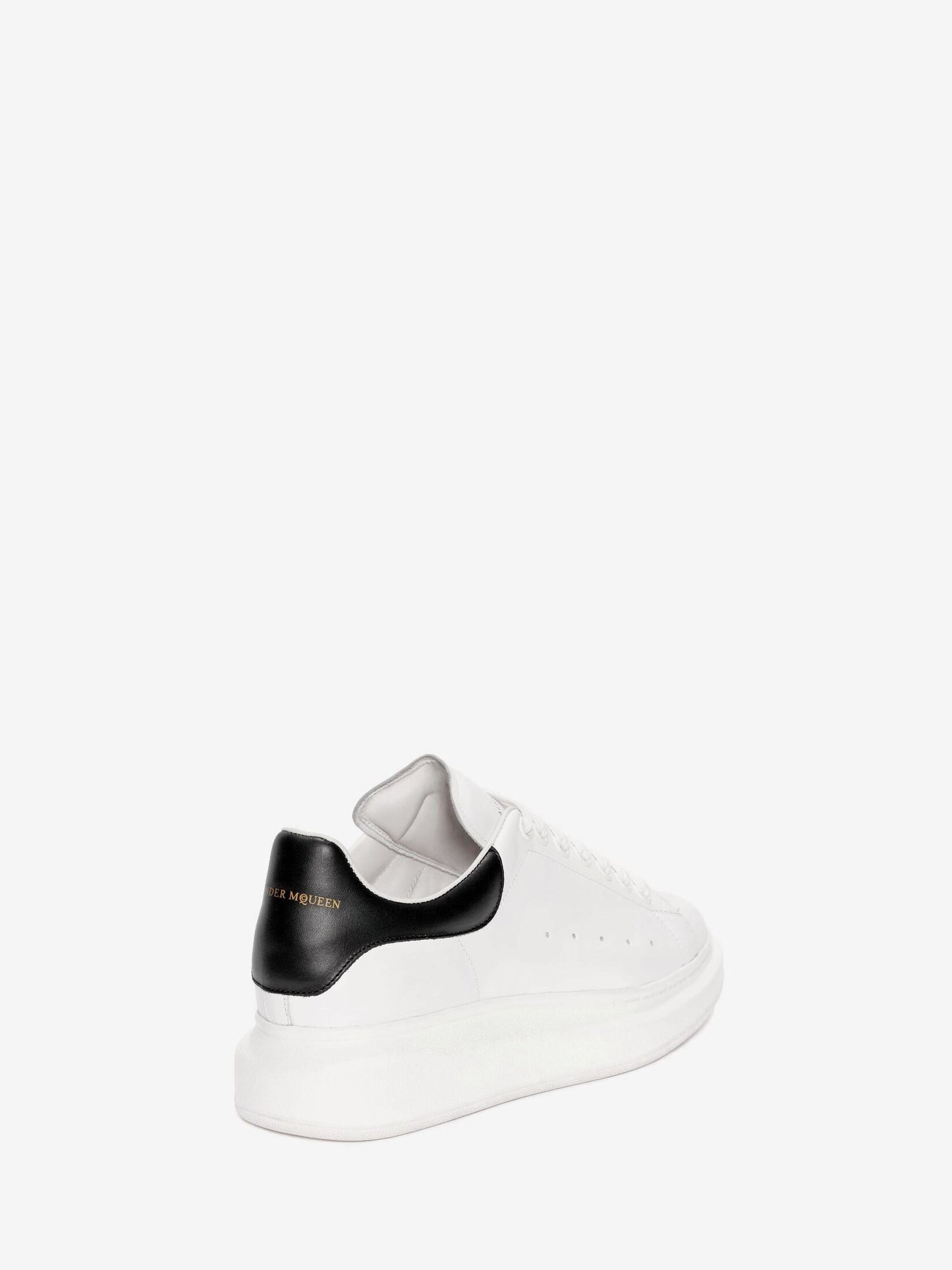 Λευκά/μαύρα αθλητικά παπούτσια Alexander McQueen