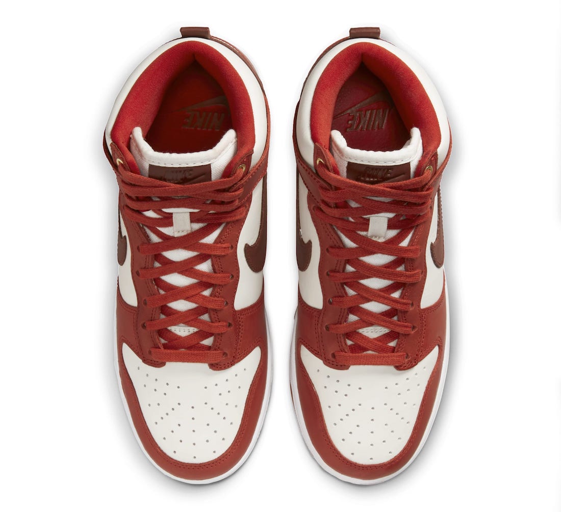 Nike Dunk High "Cinnabar"