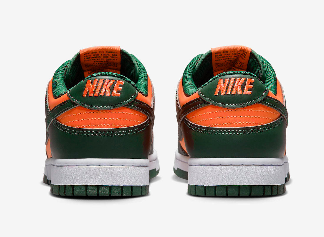 Nike Dunk Low  'Miami Hurricanes'