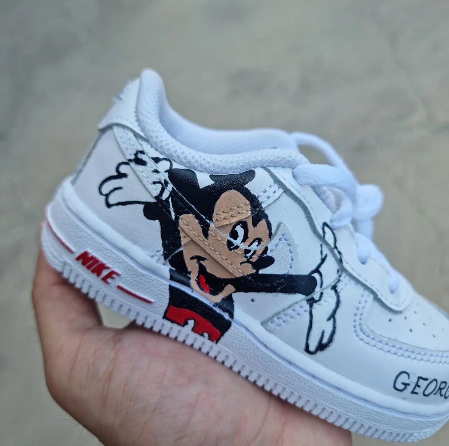 Air force deals one mickey