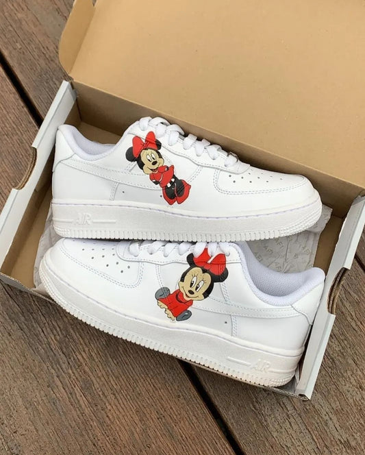 Air Force 1 custom "Minnie Mouse"