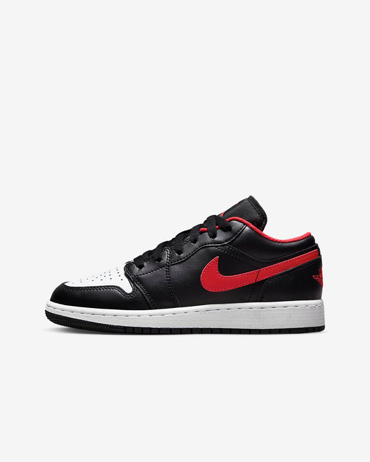 Air Jordan 1 Low White Black Red