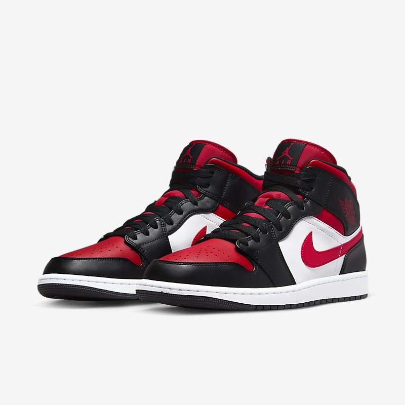 Air jordan 1 Mid "Bred Toe"